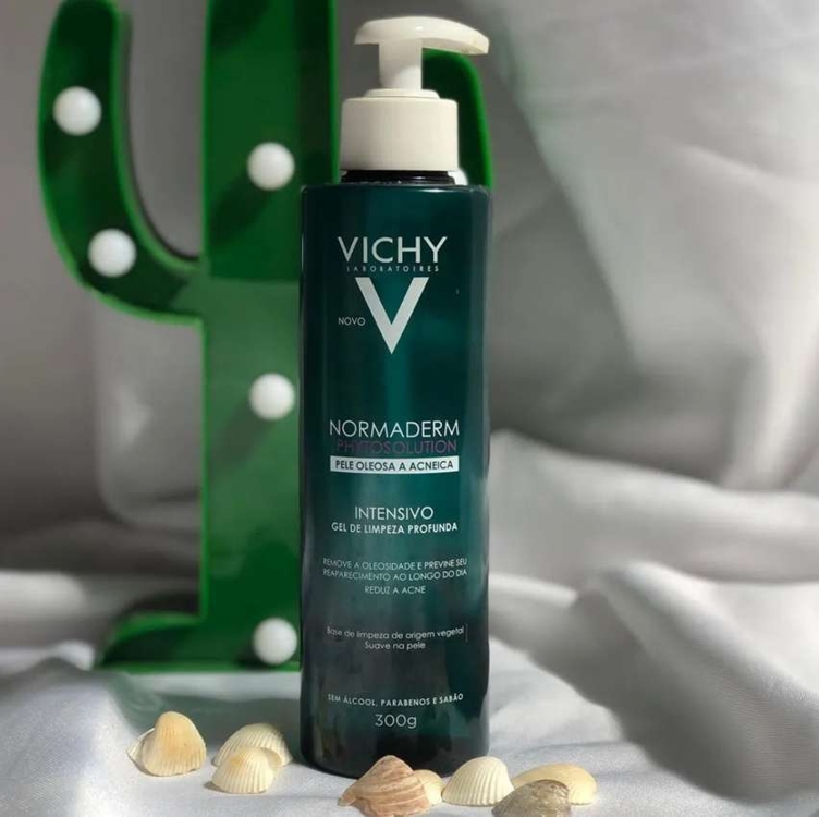 Gel De Limpeza Profunda Anti-acne Normaderm Phytosolution Com Ácido Salicílico 300g Vichy Gel De Limpeza Profunda Anti-acne Normaderm Phytosolution Com Ácido Salicílico 300g Vichy
