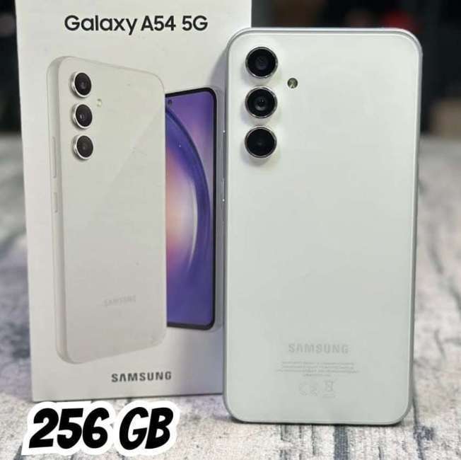 Samsung A54 ホワイト Smartphone Samsung A54 5G 256GB 50MP Dual Chip - Novalar