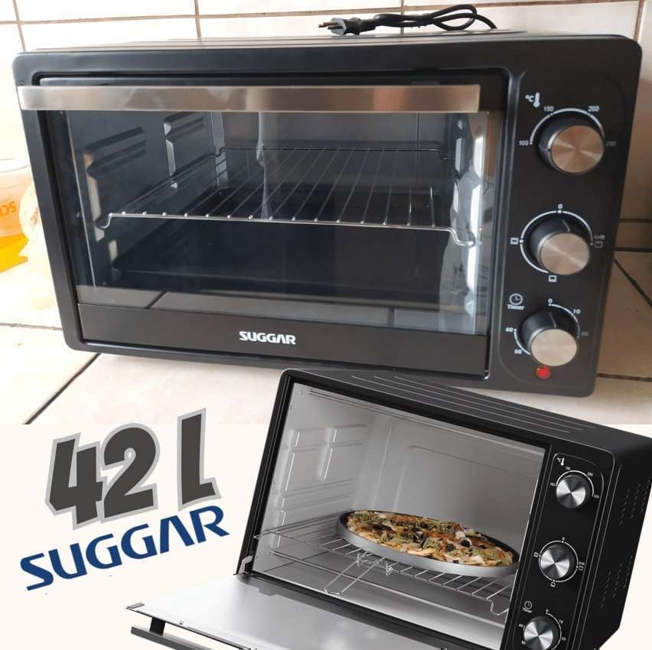 Forno Elétrico 42 Litros Preto 127V - SUGGAR - FE4201PT Forno Elétrico 42 Litros Preto 127V - SUGGAR - FE4201PT