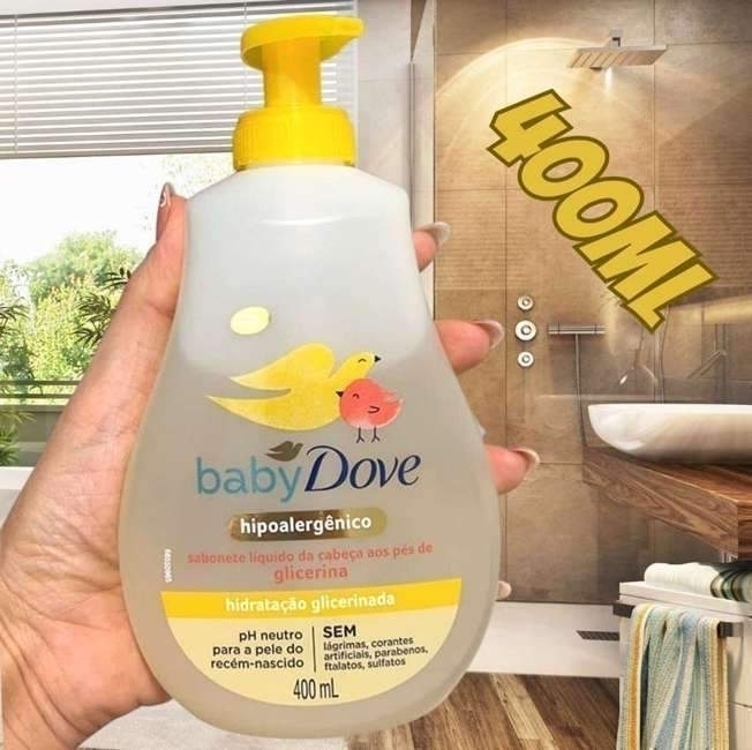 Sabonete Líquido De Glicerina Baby Dove Hidratação Glicerinada 400ml Sabonete Líquido De Glicerina Baby Dove Hidratação Glicerinada 400ml