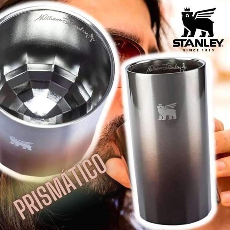 Copo Térmico Original Stanley Prismático Alto 381ml Copo Térmico Original Stanley Prismático Alto 381ml