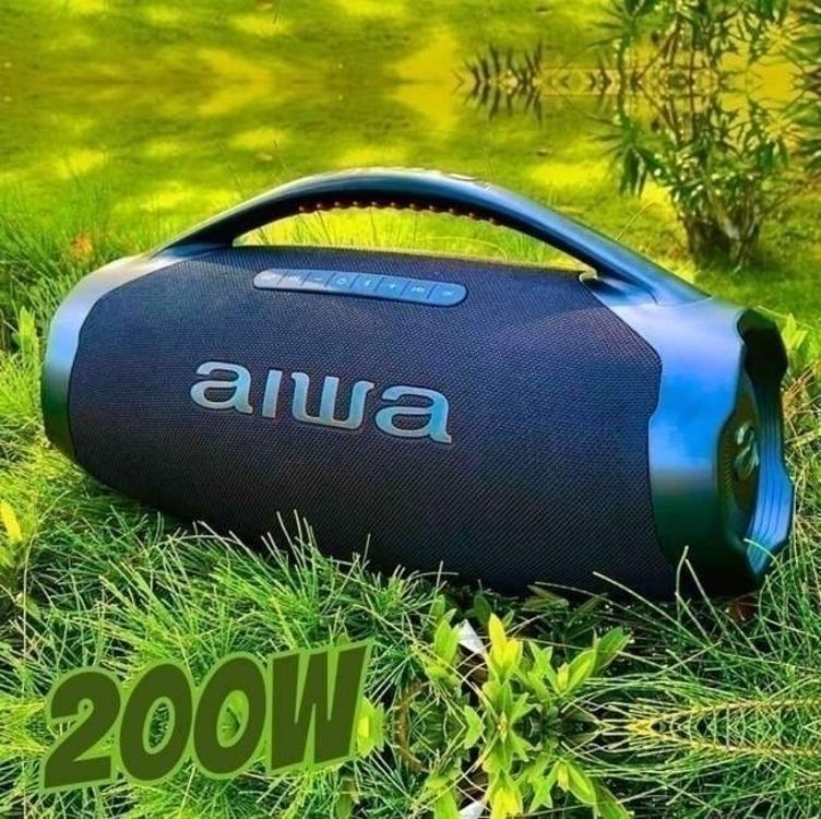 Caixa De Som Boombox Aiwa Aws-bbs-01b - Bluetooth Ativa Portátil 200w Usb Caixa De Som Boombox Aiwa Aws-bbs-01b - Bluetooth Ativa Portátil 200w Usb