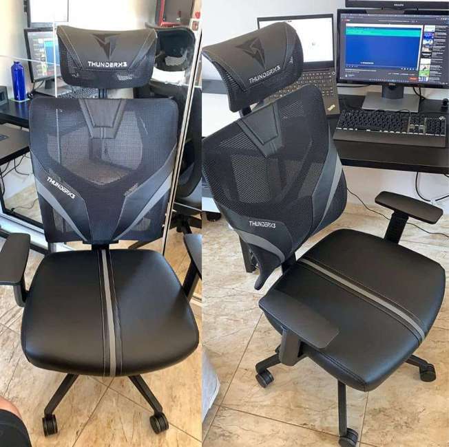 Cadeira Ergonomic Yama1 Preta/cyan Thunderx3, Thunderx3, Yama1 Yama1, Preta/cyan Cadeira Ergonomic Yama1 Preta/cyan Thunderx3, Thunderx3, Yama1 Yama1, Preta/cyan