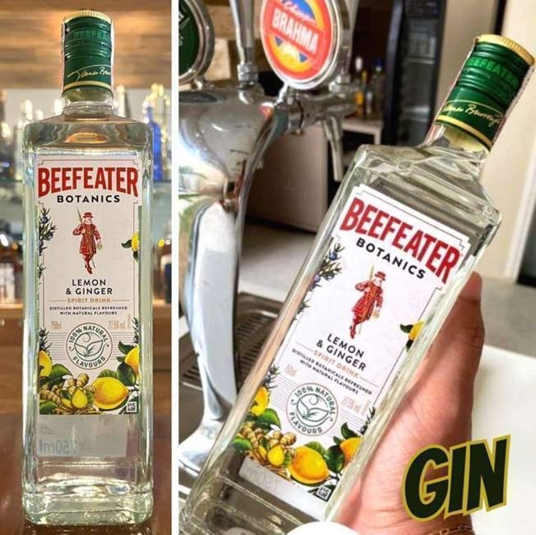Beefeater Botanics Limão & Gengibre – 750 ml Beefeater Botanics Limão & Gengibre – 750 ml