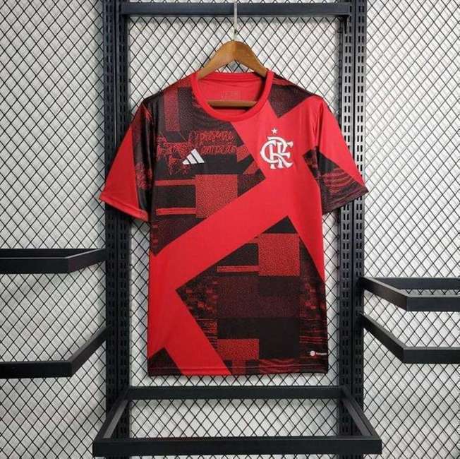 Camisa Pré-jogo Cr Flamengo adidas Camisa Pré-jogo Cr Flamengo adidas