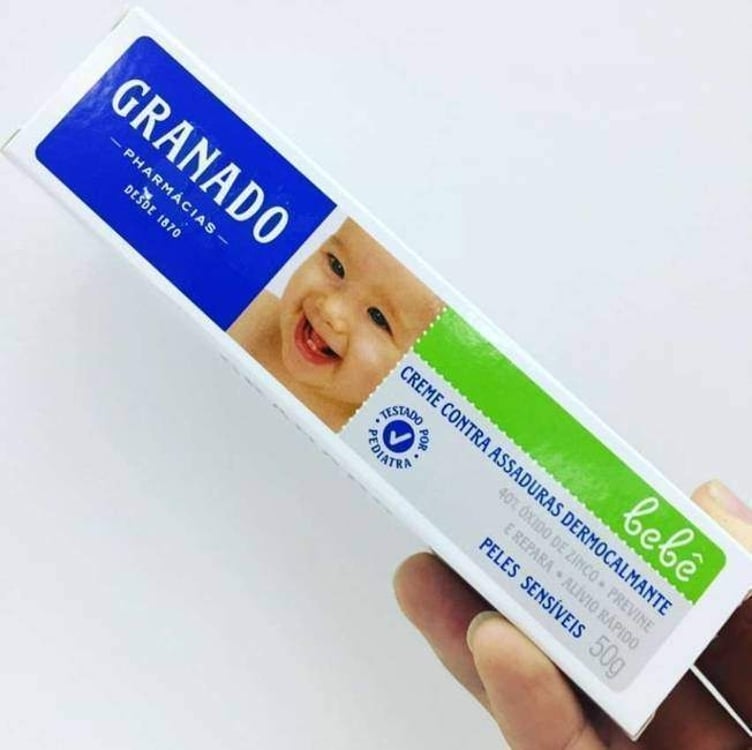 Granado - Creme Assaduras Dermocalmante Bebe Pele Sensíveis 50g