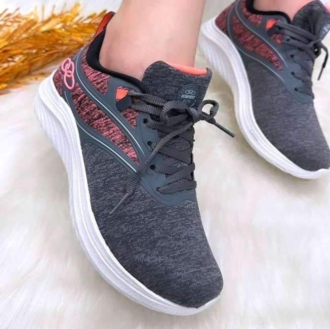 Tênis Olympikus Alfa 2 Feminino Cinza Tênis Olympikus Alfa 2 Feminino Cinza