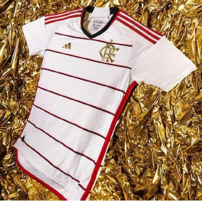 Camisa 2 Cr Flamengo 23/24 adidas Camisa 2 Cr Flamengo 23/24 adidas