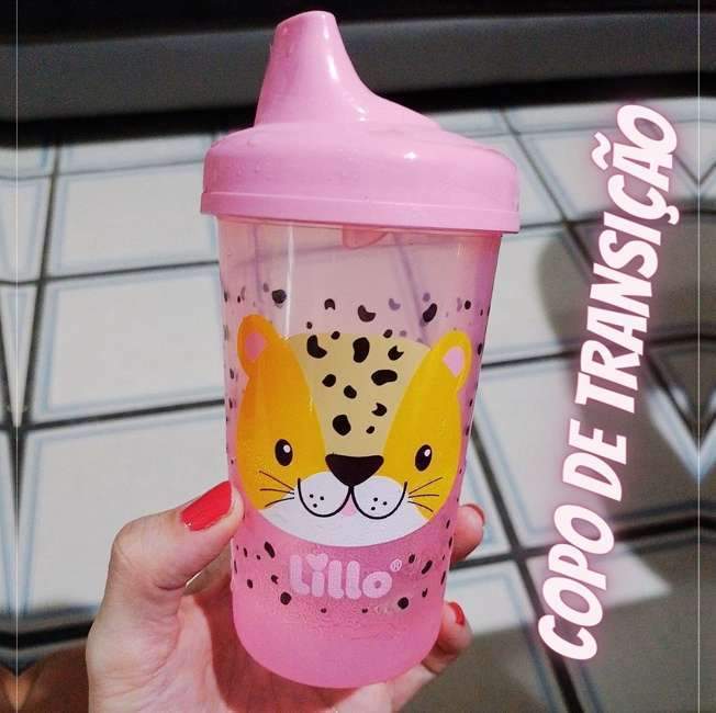Copo de transição Antivazamento 320ml Eco MAX Onça Lillo Copo de transição Antivazamento 320ml Eco MAX Onça Lillo