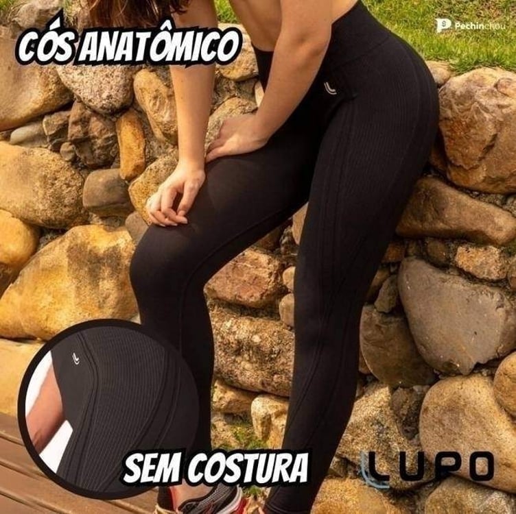 Calça Legging Lupo Treino Feminina Fitness Academia Original Calça Legging Lupo Treino Feminina Fitness Academia Original