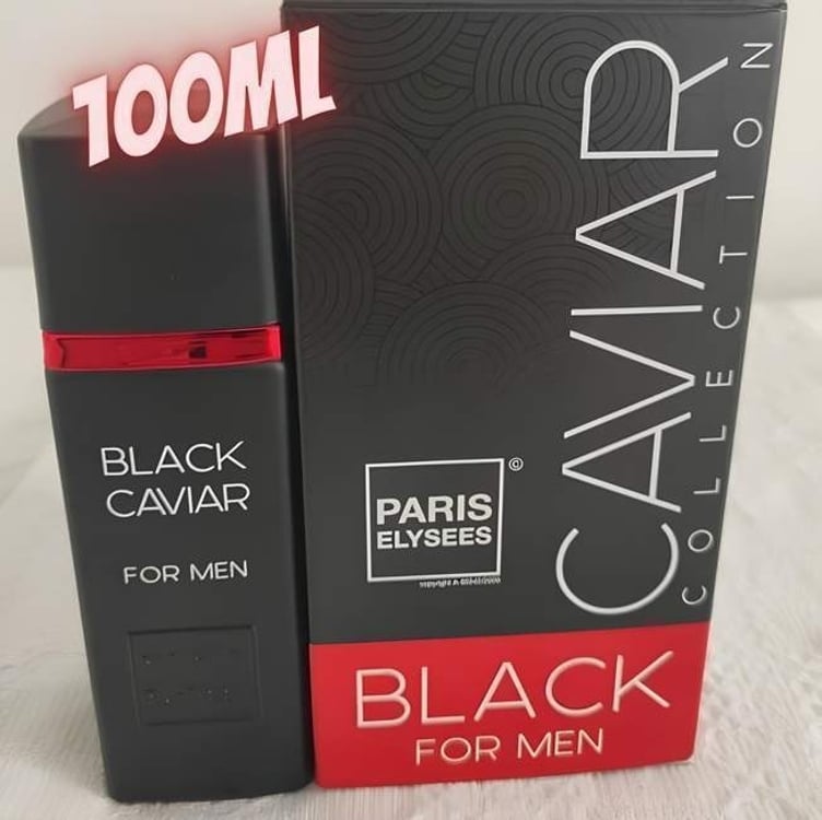 Black Caviar Paris Elysees Masc. 100 Ml-lacrado Com Nf-e Black Caviar Paris Elysees Masc. 100 Ml-lacrado Com Nf-e
