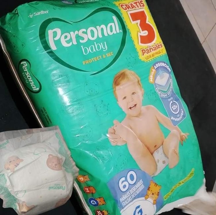 Personal Fralda Baby Protect&Sec G Leve 60 Pague 57 Unidades Personal Fralda Baby Protect&Sec G Leve 60 Pague 57 Unidades