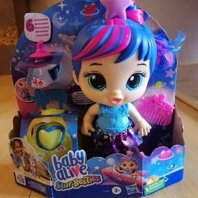 Baby Alive, Boneca Bebê Star Besties, Azul e Rosa Baby Alive, Boneca Bebê Star Besties, Azul e Rosa