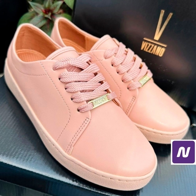 Tênis Vizzano Metal Feminino - Rosa Claro Tênis Vizzano Metal Feminino - Rosa Claro