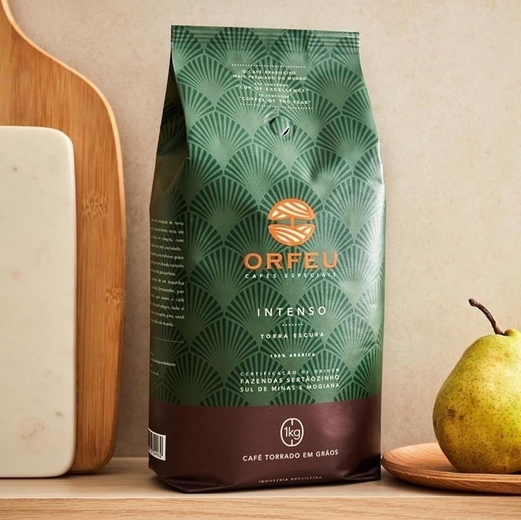 Orfeu Café Em Grãos Intenso Orfeu 1kg Orfeu Café Em Grãos Intenso Orfeu 1kg