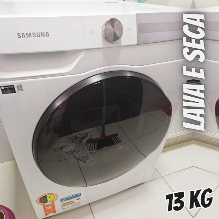 Lava e Seca Smart Digital Inverter WD13T Branca 13kg 127V Lava e Seca Smart Digital Inverter WD13T Branca 13kg 127V