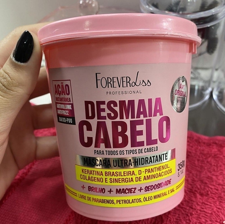 Forever Liss, FOR86, Desmaia Cabelo, 350g Forever Liss, FOR86, Desmaia Cabelo, 350g