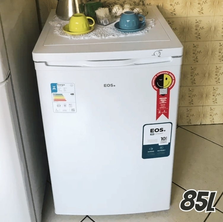 Freezer Vertical Eos Ecogelo 85 Litros Efv100 110v Freezer Vertical Eos Ecogelo 85 Litros Efv100 110v