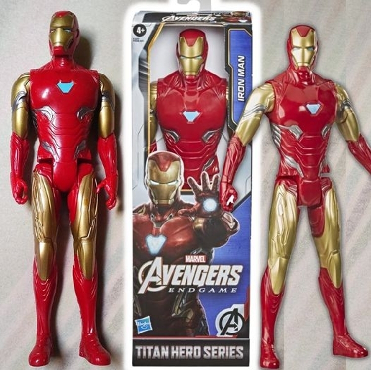 Boneco Marvel Avengers Titan Hero, Figura de 30 cm Vingadores - Homem de Ferro - F2247 - Hasbro, Vermelho e dourado Boneco Marvel Avengers Titan Hero, Figura de 30 cm Vingadores - Homem de Ferro - F2247 - Hasbro, Vermelho e dourado