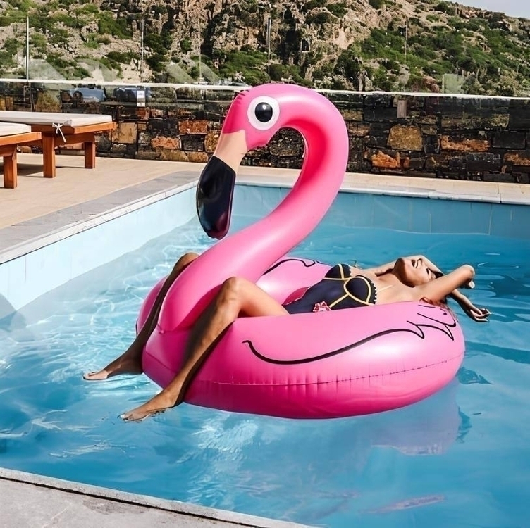 Boia Flamingo Inflável Adulto Até 70kg Piscina Praia Festa Cor Rosa Boia Flamingo Inflável Adulto Até 70kg Piscina Praia Festa Cor Rosa