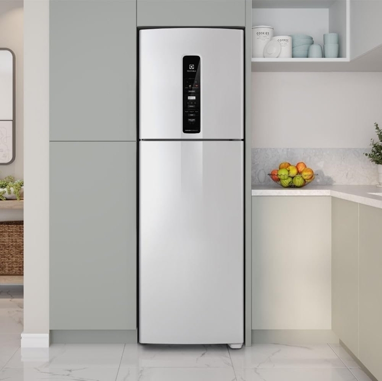 Geladeira Electrolux Frost Free Duplex Efficient Com Autosense Branca 410L (IF45) 127V Geladeira Electrolux Frost Free Duplex Efficient Com Autosense Branca 410L (IF45) 127V