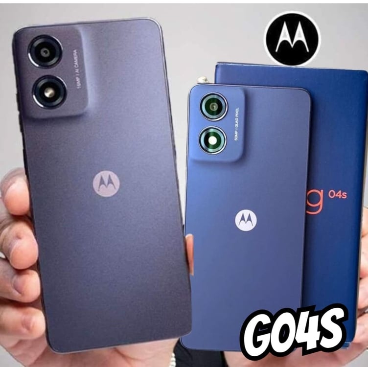 Smartphone Motorola Moto g04s - 128GB 8GB (4GB RAM+4GB Ram Boost) AI Camera 16MP sensor FPS lateral - Grafite Smartphone Motorola Moto g04s - 128GB 8GB (4GB RAM+4GB Ram Boost) AI Camera 16MP sensor FPS lateral - Grafite