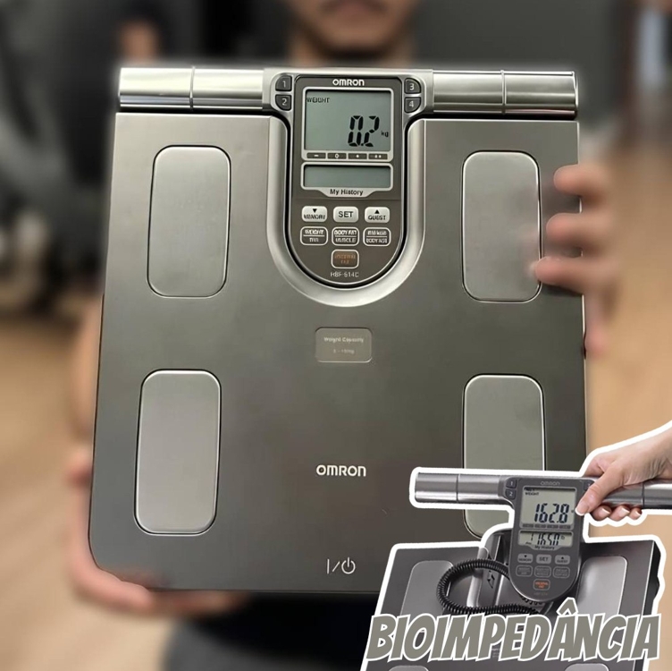 Omron HBF-514 balança de bioimpedância cor cinza Omron HBF-514 balança de bioimpedância cor cinza