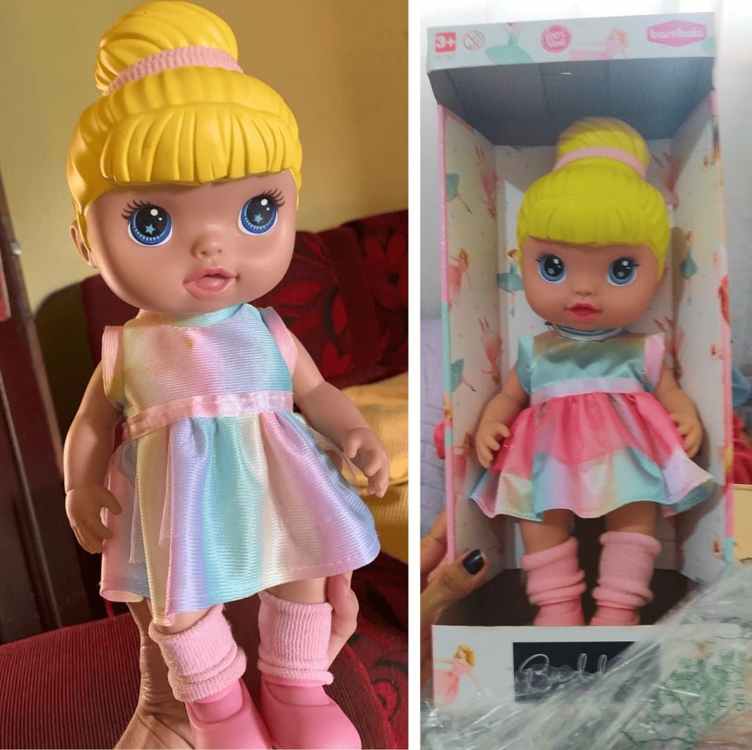 Boneca Buddies Bailarina 32cm, Bambola Boneca Buddies Bailarina 32cm, Bambola