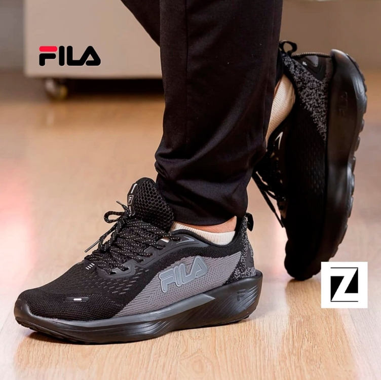 Tênis Fila Duality Masculino - Preto+Branco Tênis Fila Duality Masculino - Preto+Branco