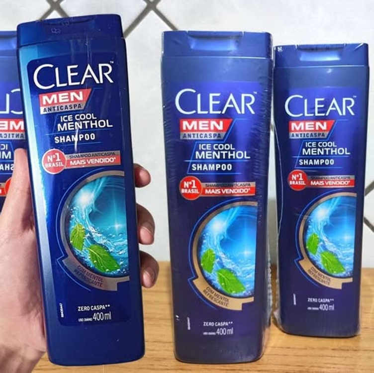 Clear Shampoo Men Anticaspa Ice Cool Menthol 400Ml Clear Shampoo Men Anticaspa Ice Cool Menthol 400Ml