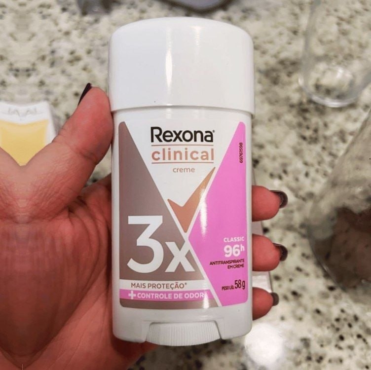 Rexona Clinical Antitranspirante Creme Classic 58G Rexona Clinical Antitranspirante Creme Classic 58G