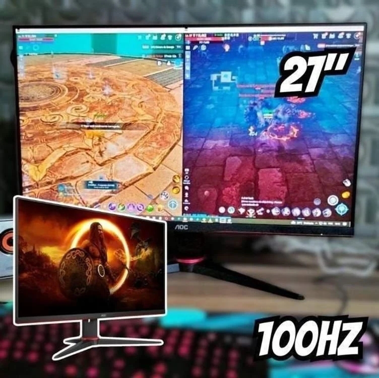 Monitor Gamer AOC27G2E1 27" FULL HD IPS 100Hz 1ms, HDMI, DisplayPort Monitor Gamer AOC27G2E1 27" FULL HD IPS 100Hz 1ms, HDMI, DisplayPort