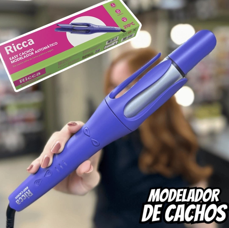Easy Cachos Modelador Automático Ricca Easy Cachos Modelador Automático Ricca