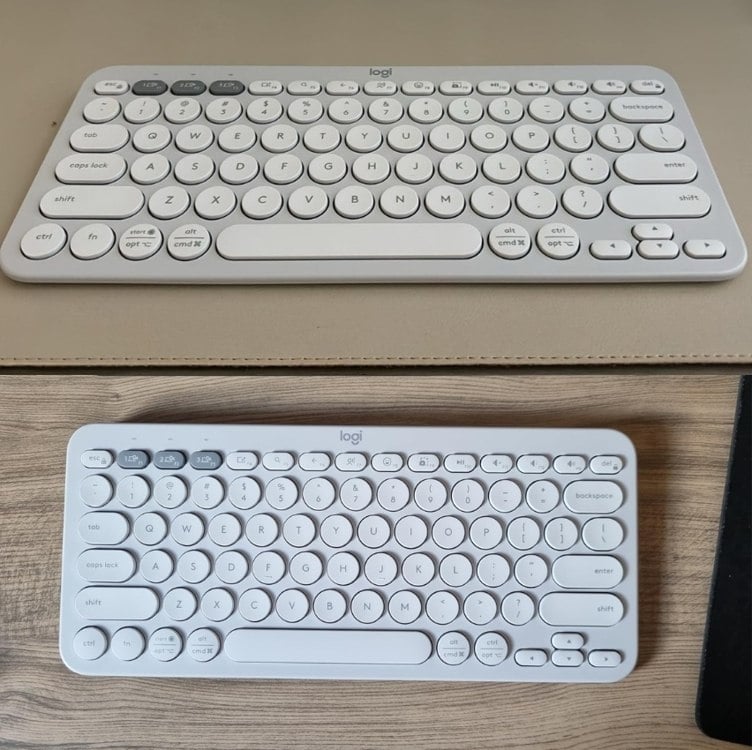 Teclado sem fio Logitech Pebble Keys 2 K380s com Conexão Bluetooth Easy-Switch e Pilha Inclusa - Compatível com PC, Mac, Chrome OS, Android, iOS e Apple TV, Layout US - Grafite Teclado sem fio Logitech Pebble Keys 2 K380s com Conexão Bluetooth Easy-Switch e Pilha Inclusa - Compatível com PC, Mac, Chrome OS, Android, iOS e Apple TV, Layout US - Grafite