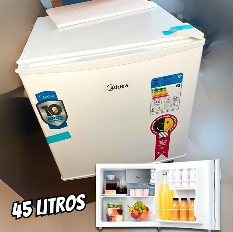 Midea - Frigobar, 45L, 127 V, Branco Midea - Frigobar, 45L, 127 V, Branco