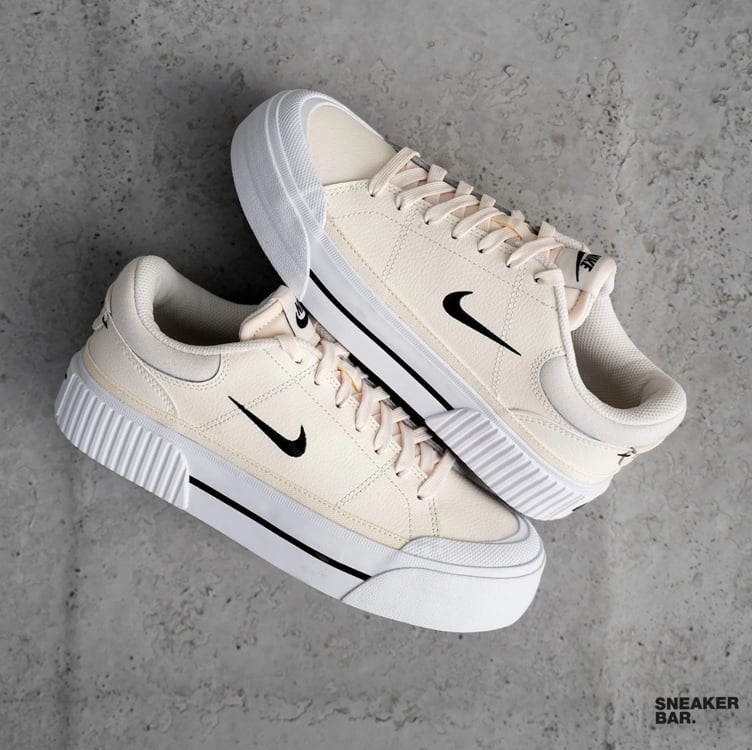 Tênis Nike Court Legacy Lift Feminino - Amarelo Tênis Nike Court Legacy Lift Feminino - Amarelo