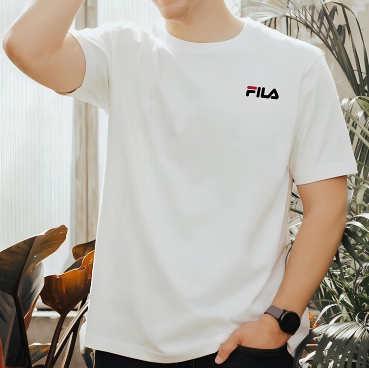 Camiseta Fila Manga Curta Classic - Masculina Camiseta Fila Manga Curta Classic - Masculina