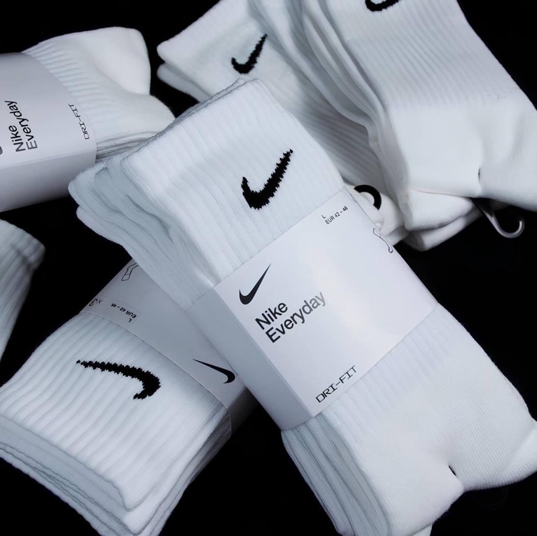 Meia Nike Everyday Lightweight Training Crew (3 Pares) Mascu Meia Nike Everyday Lightweight Training Crew (3 Pares) Mascu