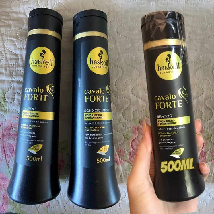 Haskell Shampoo Cavalo Forte 500Ml Haskell Shampoo Cavalo Forte 500Ml