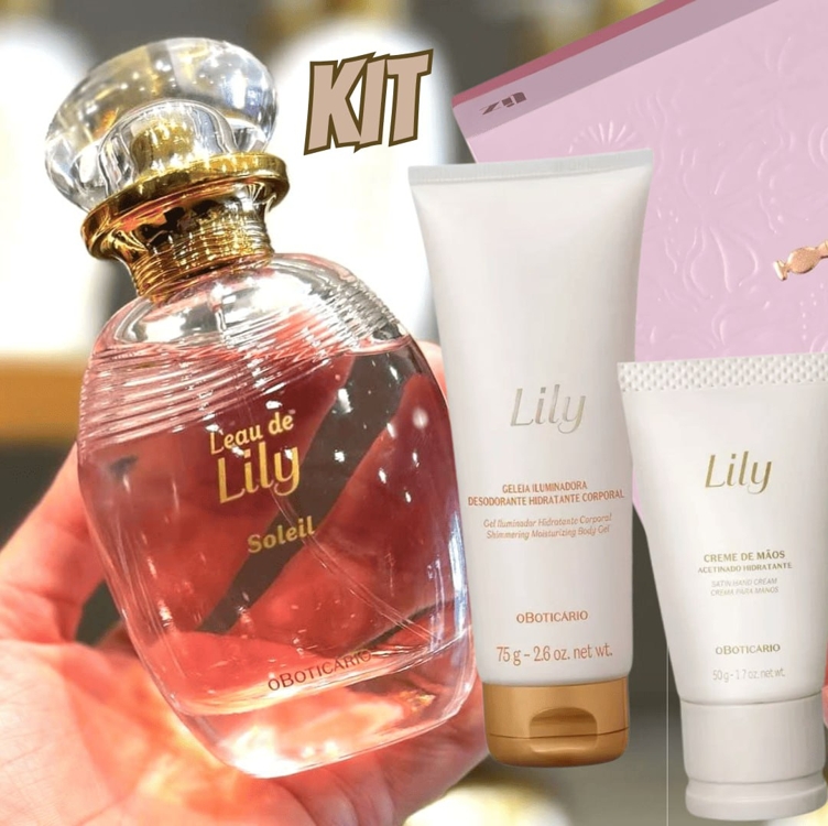 Presente Feminino Lily Soleil O Boticário Presente Feminino Lily Soleil O Boticário