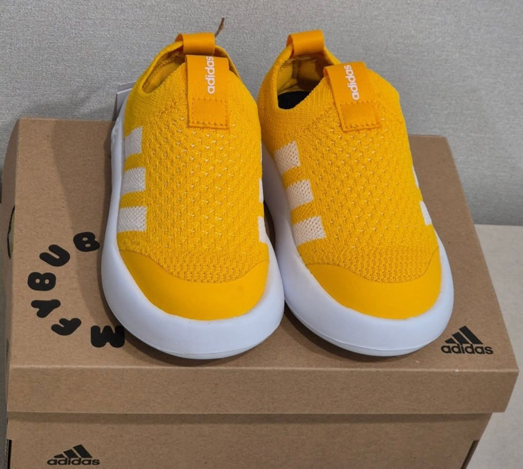 Tênis Infantil Adidas Bubblecomfy - Amarelo Tênis Infantil Adidas Bubblecomfy - Amarelo