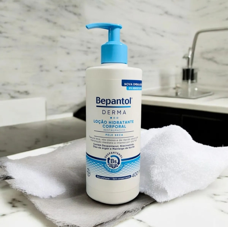 Bepantol Derma Hidratante Corporal, Restaurador para Pele Seca, 400ml Bepantol Derma Hidratante Corporal, Restaurador para Pele Seca, 400ml