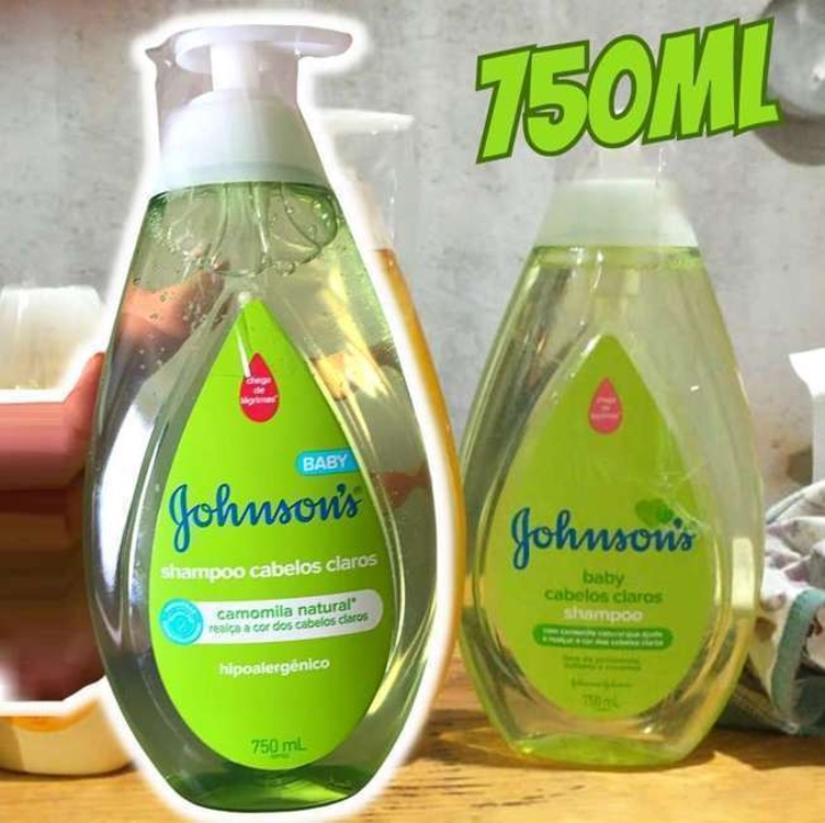 Johnson's Baby Shampoo Para Bebê Para Cabelos Claros, 750ml Johnson's Baby Shampoo Para Bebê Para Cabelos Claros, 750ml