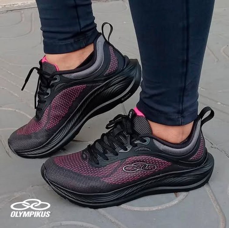 Tênis Olympikus Vibe Feminino - Preto Tênis Olympikus Vibe Feminino - Preto
