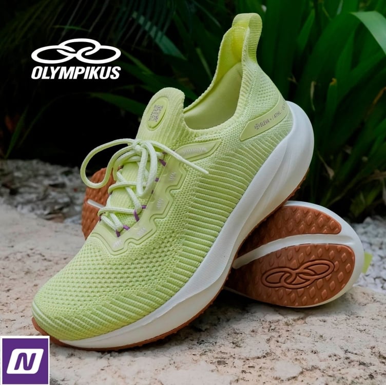 Tênis Olympikus Adrena Feminino - Verde Limão Tênis Olympikus Adrena Feminino - Verde Limão