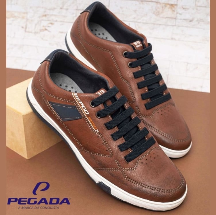 Sapatênis Masculino Em Microfibra Pegada Sapatênis Masculino Em Microfibra Pegada