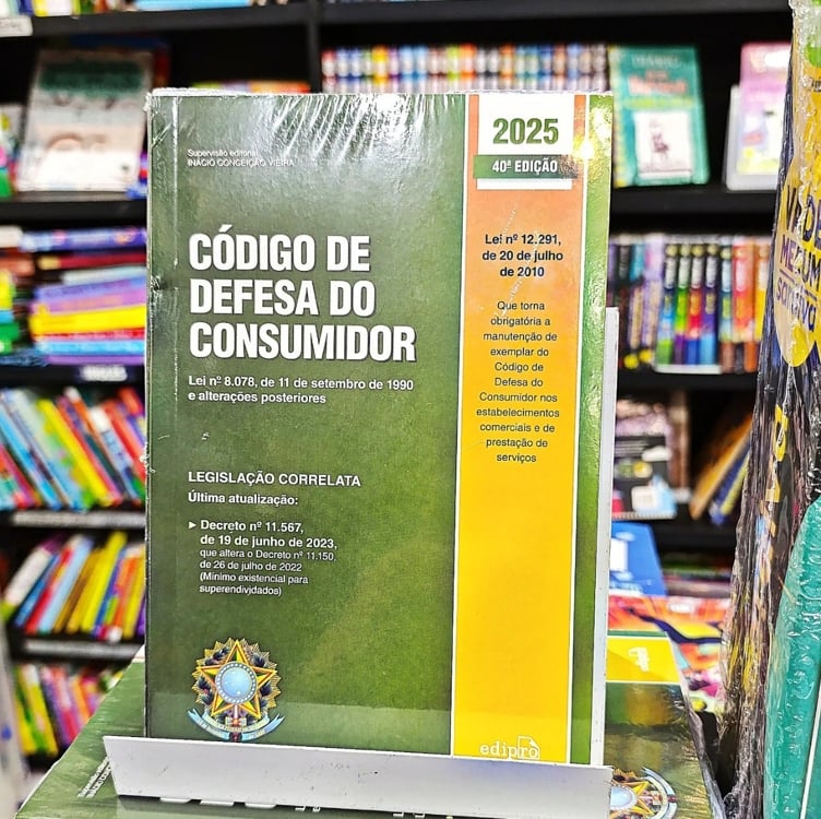 Código De Defesa Do Consumidor 2025 - 40ª Edição Atualizada Código De Defesa Do Consumidor 2025 - 40ª Edição Atualizada