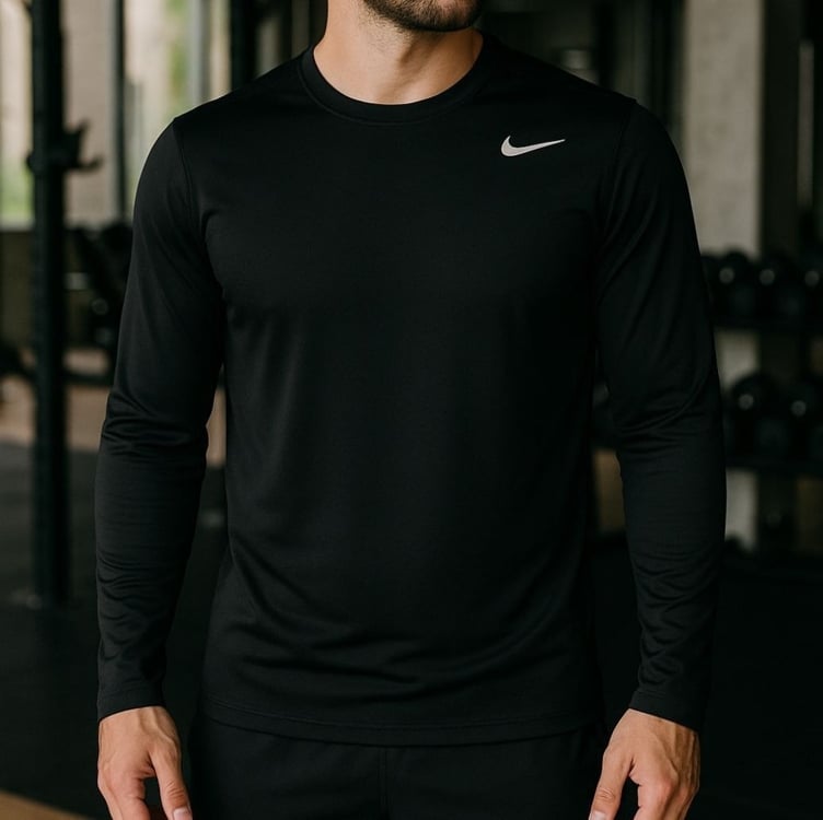 Camiseta Masculina Nike Manga Longa Dri-Fit Rlgd Camiseta Masculina Nike Manga Longa Dri-Fit Rlgd