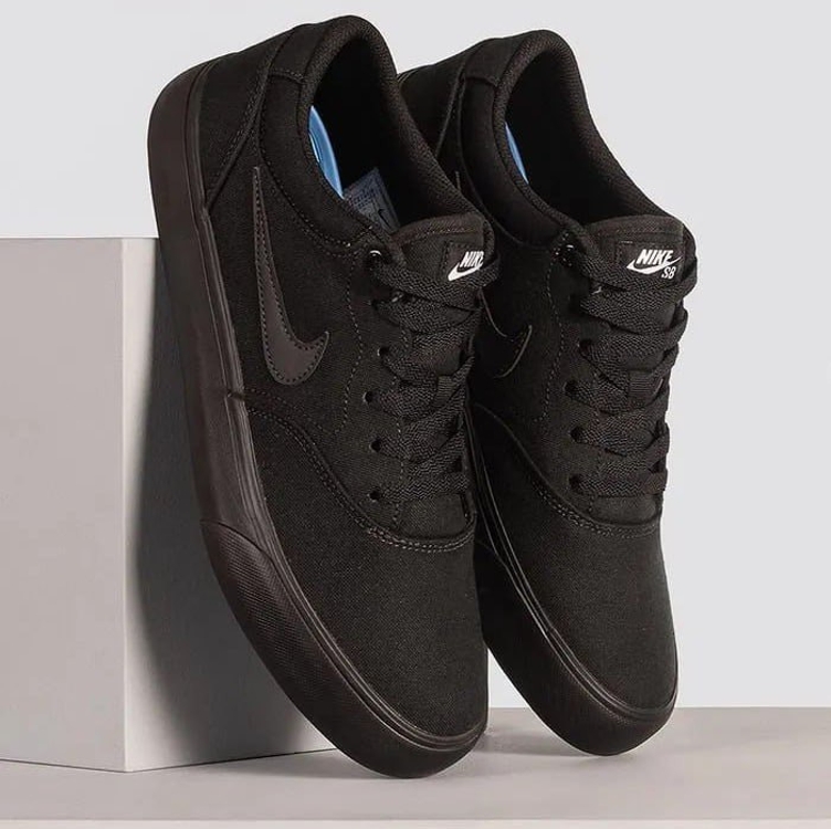 Tênis Nike SB Chron 2 Canvas Masculino - Preto Tênis Nike SB Chron 2 Canvas Masculino - Preto