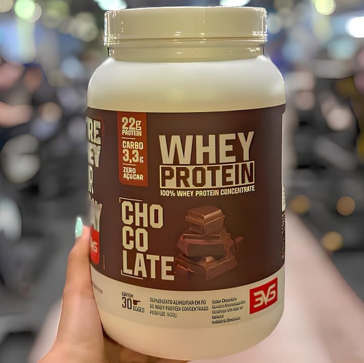 3VS Nutrition Whey 100% Concentrado 900g Sabor Chocolate 3VS Nutrition Whey 100% Concentrado 900g Sabor Chocolate